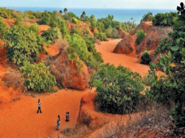 red sand hills
