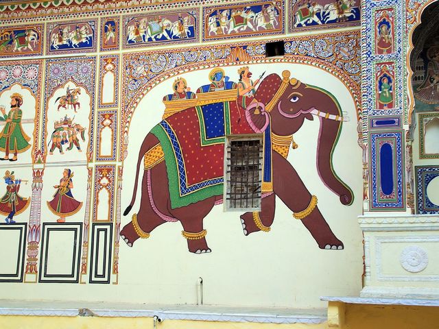 Frescoes in Shekhawati